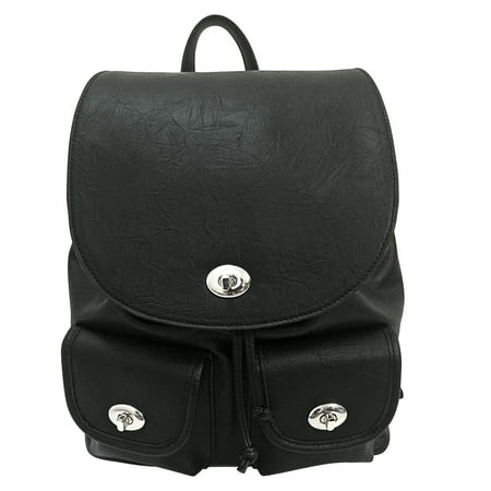Concealed Carry Womens Backpack Black