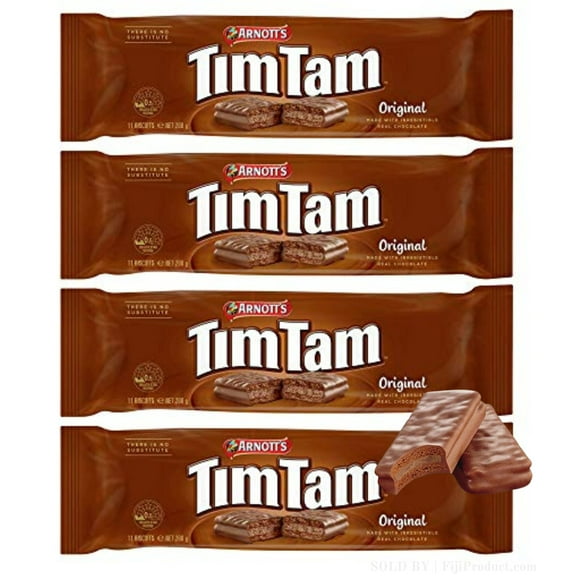 Tim Tam Original Chocolate Biscuits (Pack Of 4 x 200g EA) A unique delicious aussie made & loved ...