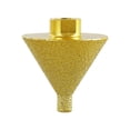 thumbnail image 1 of Diamond Beveling Chamfer Bit Thread Diamond Countersink Drill Bit Hole Opener for Existing Holes Enlarging Shaping Trimming in Tile Marble Quartz Stone Granite Ceramic, 1 of 6