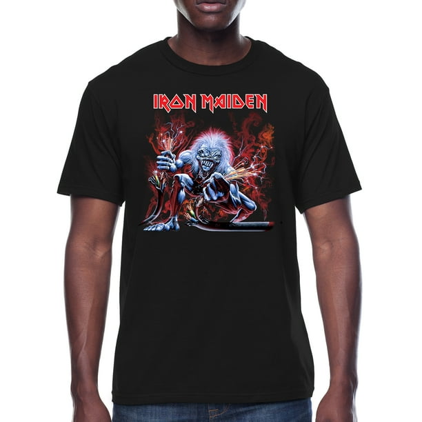 Iron Maiden Men's & Big Men's Graphic Tee Shirt, Sizes S3XL, Mens Band