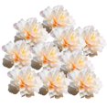 thumbnail image 1 of 2x 10 Uds. de cabezas de flores artificiales de 9cm, cabezas de peonía de seda para flores de boda, pinza para el pelo Zulema cabeza de flor artificial, 1 of 8