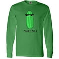 thumbnail image 3 of Inktastic Chill Dill Long Sleeve T-Shirt, 3 of 5