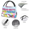 thumbnail image 6 of Lsque Sanrio Pattern Portable Insulation Lunch Bag, Insulated Food Delivery Bag, Meal Grocery Tote Insulation Bag Large Capacity Reusable Warming Bag, 6 of 9
