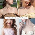 thumbnail image 5 of Sterling Silver Chain Necklace Women Girls Chain 1.1mm Chain Necklace Upgraded Spring Ring Clasp - Thin and Sturdy, 5 of 5