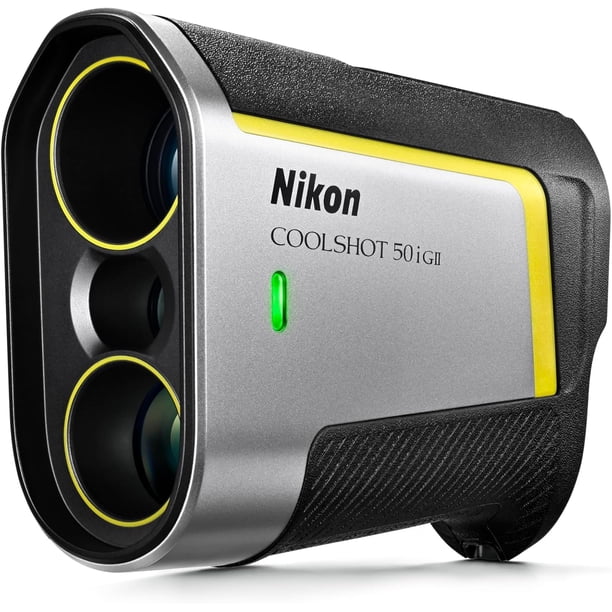 Telémetro de golf Nikon COOLSHOT 50i GII con soporte magnético y pendiente