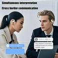 thumbnail image 4 of Herunwer Multi-Language Translation Bluetooth Earphones with Smart Display Case, True Wireless and Noise Cancelling, 4 of 6
