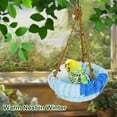 Bird Sleep Bed Plush Hammock for Parrots Relaxation Detachable Washable ...