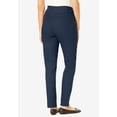 thumbnail image 2 of Woman Within Plus Size Flex-Fit Pull-On Straight-Leg Denim Jean, 2 of 3