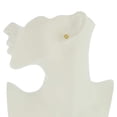 thumbnail image 2 of GlassOfVenice Murano Glass Tiny Stud Earrings - Gold, 2 of 4