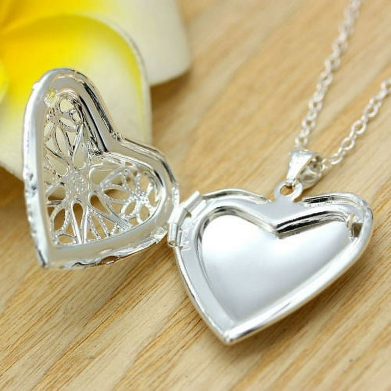Locket style necklace deals
