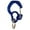 Blue, variant on Rubit! Curve Shaped Dog Tag Clip Red Large