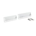 thumbnail image 1 of Bandejas para fregaderos Rev-A-Shelf 6572-11-11-52, 11 pulgadas, 2 unidades, color blanco, 1 of 8