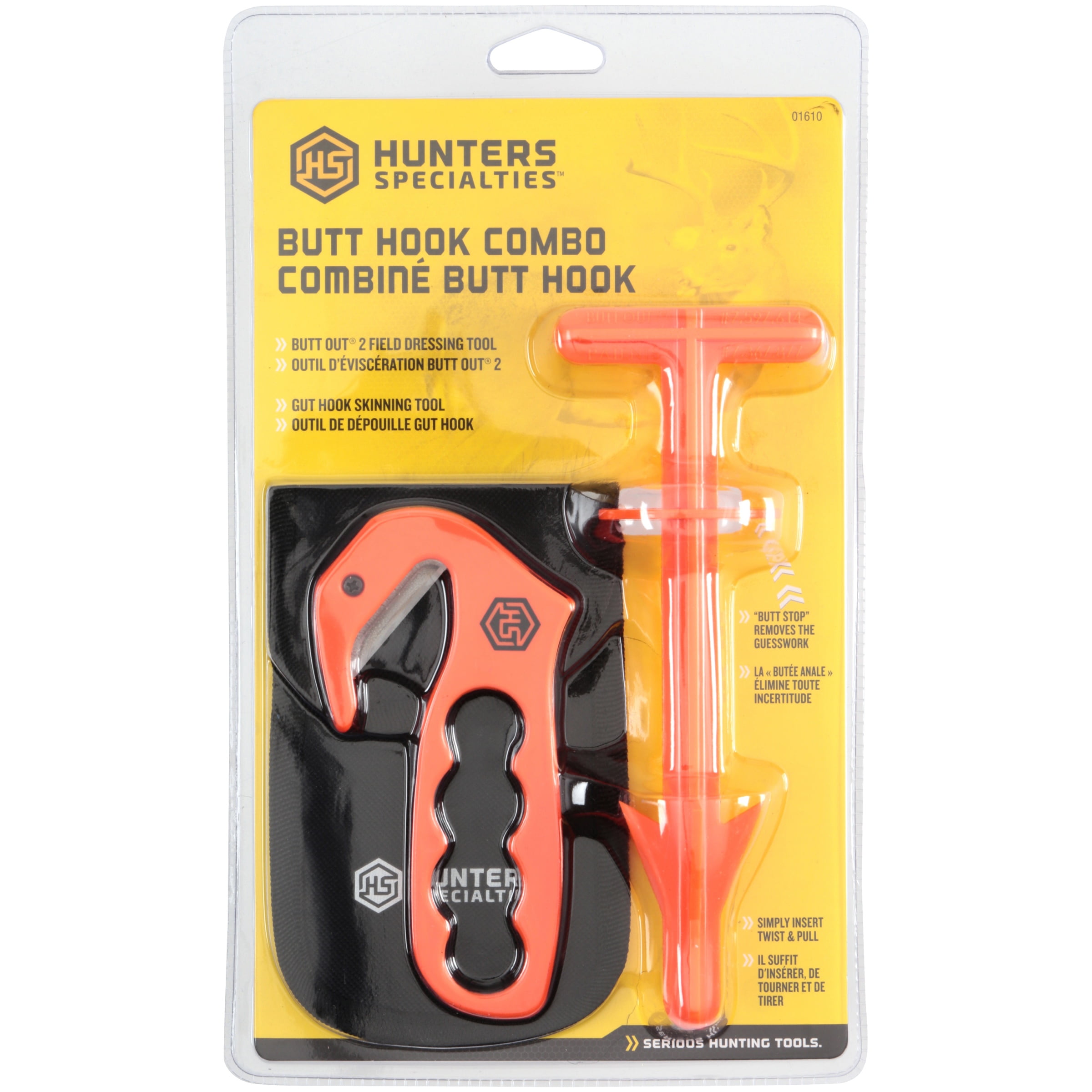 Hunters Specialties Butt Out 2 Big Game Field Dressing Tool for Deer  Hunting & Hog Sporting Goods - Walmart.com