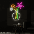 thumbnail image 2 of Glowneon Flower Bouquet Neon Sign, Flower Led Sign, Flower Shop Decor, 2 of 4