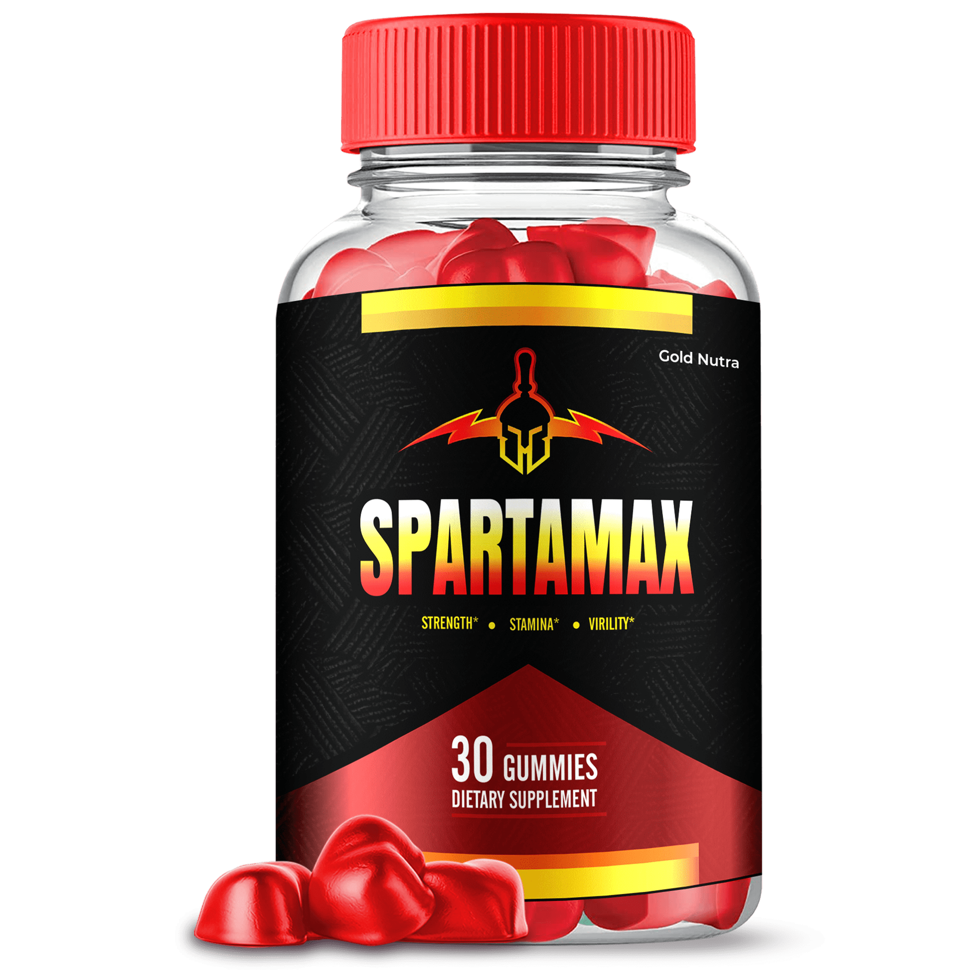 SpartaMax Gummies, Advanced Formula, Sparta Max Supplement All Natural Formula, Maximum Strength (1 Pack)
