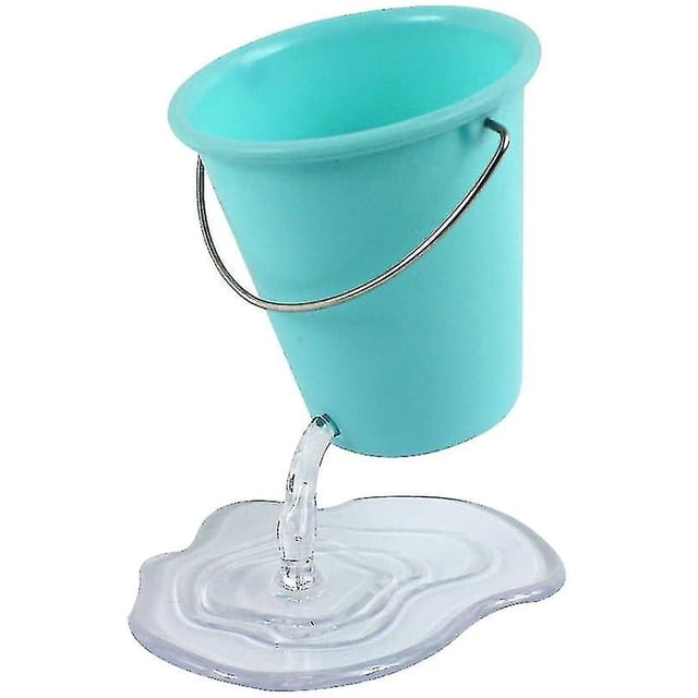 Portalápices creativo, diseño de cubo flotante, estuche para bolígrafo, contenedor, accesorio de escritorio Ideal, lindo portalápices para escritorio