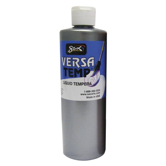 Saxofón Versatemp de cuerpo pesado, 473 ml, color plateado metalizado