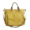 thumbnail image 1 of Bolso de lona con bolsillos Bolso bandolera para mujer Bolso de lona para el hombro Bolso de trabajo, 1 of 5