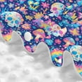 thumbnail image 5 of Car Seat Cover Baby, mushroom Skull rainbow color Baby Car Seat Cover for Baby Boys Girls Newborn , Infant Car Seat Canopy Cover Nursing Breastfeeding Cover Warm Blanket, 5 of 7