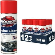 KRAKEN BOND Engine Cleaner Spray - (12x12.3 fl. Oz) Engine Degreaser for Engine Bay, Gunk, and Motor | 12 Pack