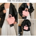 thumbnail image 2 of Kukuzhu Puffer Tote Bag, Small Puffy Bags for Women Fashion Quilted Soft Padded Handbag Purses, 2 of 7
