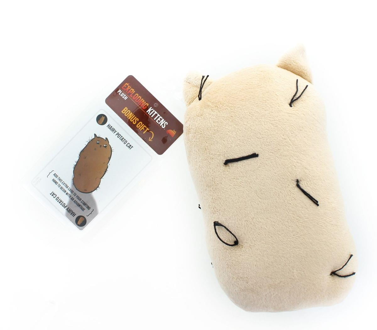 hairy potato cat plush