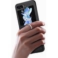 thumbnail image 5 of for Samsung Galaxy Z Flip 5 Case, PU Leather Protective Cover with Ring Flip Phone Case Samsung Galaxy Z Flip5 ZH Black, 5 of 18