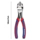 thumbnail image 2 of Alicates diagonales WORKPRO, alambres de corte de acero CRV de 7 pulgadas, 2 of 8