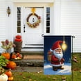 thumbnail image 4 of Welcome Winter Large Garden Flag Cute Cartoon Animated Decoration 28x40 Inch, Versatile Winter Night Christmas Gnome Porch Decor for Home Yard Front Door Patio Decoration, 4 of 7