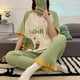thumbnail image 1 of Conjunto de Pijama grande de manga corta para Mujer, ropa de dormir de punto de algodón con lunares, Pijama elegante para el hogar, 3XL, Verano, 1 of 4