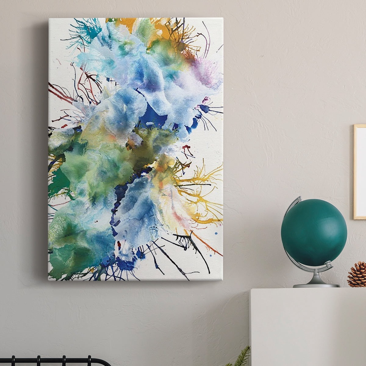 Like An Iris I Premium Gallery Wrapped Canvas - Ready to Hang