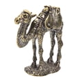 thumbnail image 1 of Copper Camel Figurine Metal Animal Statue Table Decor Book Shelf Decor for Home Office, 1 of 9