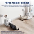 thumbnail image 4 of Comedero para gatos PAWSPIK con microchip RFID, 16 tazas, control por app, 4 of 9