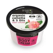Organic Shop Body Cream Japanese Camellia Organic Camellia & 5 Oils 250ml