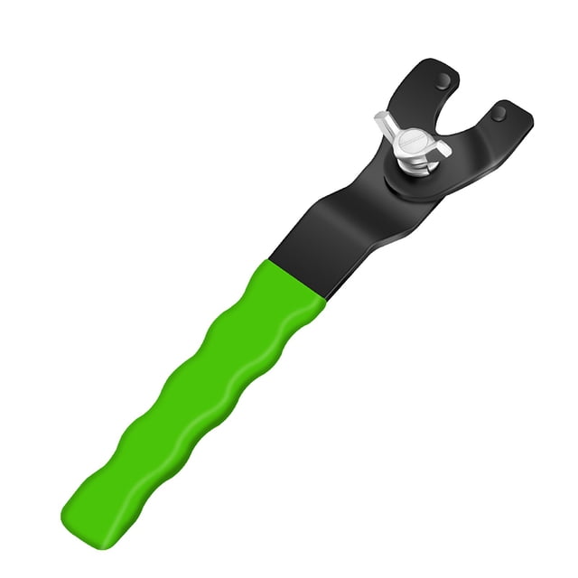 WHEANG Electrical Tools Angle Grinder Thickened Disassembly Tool Adjustable Grinder Universal Adjustable Angle Grinder Lock Nut Grinder (Color : Green) One Size Green