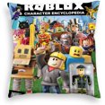 thumbnail image 1 of Roblox funda de almohada periférica de dibujos animados, funda de almohada para coche, sala de estar, personajes de juegos, sofá periférico, cabecera, regalo creativo, 1 of 4