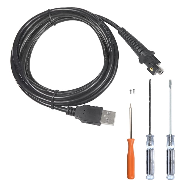 Cable de micrófono compatible con Nuance Dragon PowerMic III - Fácil de reemplazar (cable recto de 9')