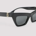 thumbnail image 3 of Burberry BE 4405 Acetate Womens Cat Eye Sunglasses Black 51mm Adult, 3 of 3
