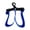 Navy Blue, variant on Quick Release Double Buckle Fin Strap, Ergonomic Adjustable Design for Diving & Snorkeling Gear