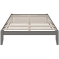thumbnail image 3 of AFI Colorado Solid Wood Queen Bed with USB Charging Station in Gray, 3 of 7