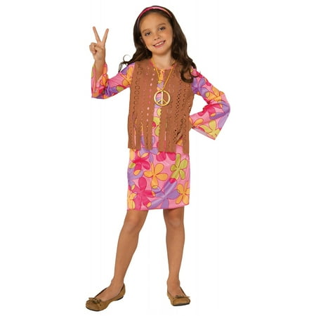 Sunshine Hippie Child Costume - Large