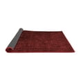 thumbnail image 2 of Ahgly Company Indoor Round Abstract Red Modern Area Rugs, 6' Round, 2 of 4