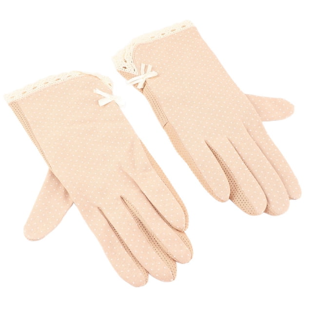 Guantes de protección solar transpirables Bling Bling para mujer
