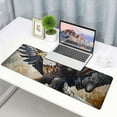 thumbnail image 6 of Awpe Large Mouse Pad Vintage Flying Bald Eagle Pictures Motivational Animal Wildlife 31.5x11.8 in, 6 of 6