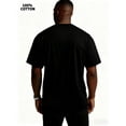 thumbnail image 4 of 2-Pack Men's 100% Cotton Crew Neck Short-Sleeve T-Shirts, 180g, 1.5% Shrinkage Rate, Bulk, 4 of 8