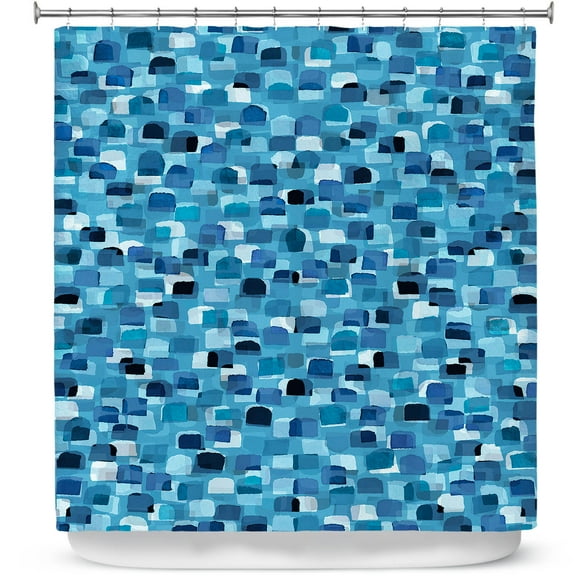 Shower Curtains 70" x 84" from DiaNoche Designs by Julia Di Sano - Polka Dot Visions 9