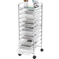 thumbnail image 1 of Carro Utilitario Simple Houseware 10 Cajones Cromo 91x32x92 cm, 1 of 7