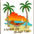 thumbnail image 2 of CafePress - Living On Island Time Leisure Cap - Adjustable 100% Brushed Unisex Casual Cotton Baseball Cap, Beige, 1, 2 of 2