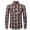 Wine, variant on Honeeladyy Mens Golf Shirt,Men Casual Fashion Printing Turn-down Collar Long Sleeve Breathable Shirt Blouse Tops