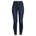 thumbnail image 2 of Time and Tru Women's High Rise Skinny Jeans, Available in 27", 29" Inseams, Sizes 2-20, 2 of 5